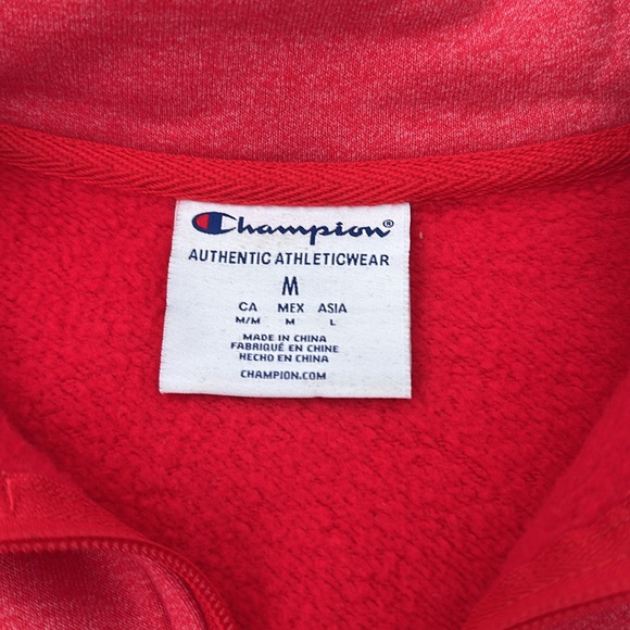 SDSU Aztecs Champion Quarter Zip Varsity Sweatshirt - Picture 4 of 6